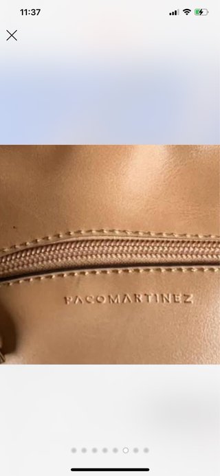 Bolsa tiracolo Paco Martinez alça ajustável