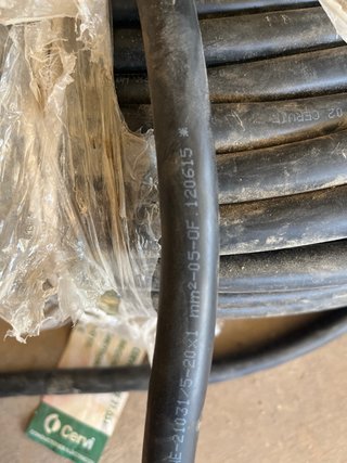 Cable CERVIFLEX H05VV-F 20x1mm2 100 metros