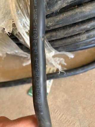 Cable CERVIFLEX H05VV-F 20x1mm2 100 metros