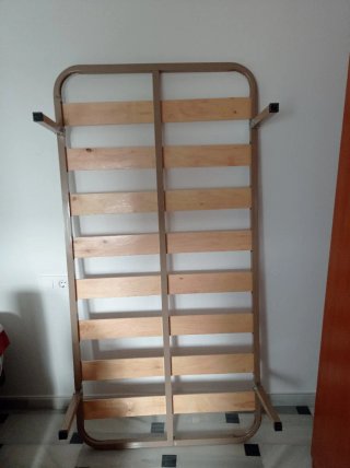 Somier de láminas metálico 90cm