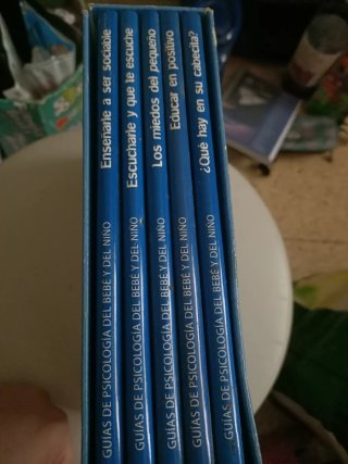 Lote 5 libros: Guías Psicología Bebé y Niño