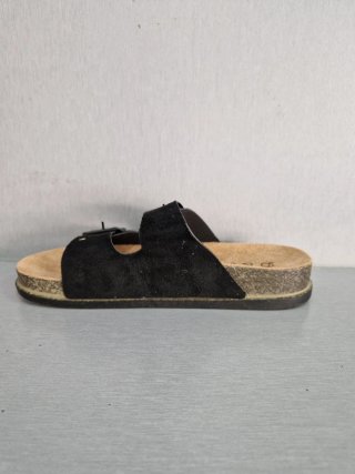 Sandalias negras piel sintética talla 36 nuevas