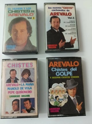 4 AREVALO Cintas Cassettes ELIGE