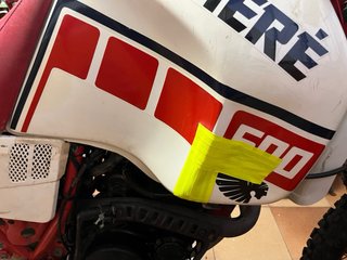 Yamaha Tenere 1vj Roja y Blanca