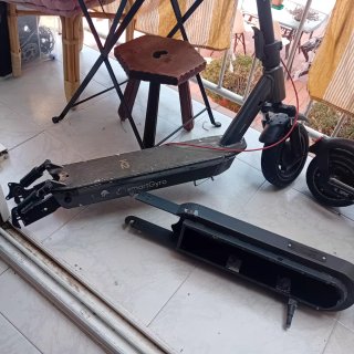 Chasis y piezas patinete eléctrico