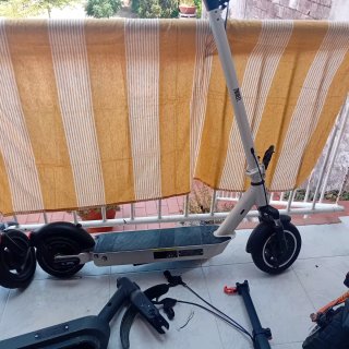 Chasis y piezas patinete eléctrico