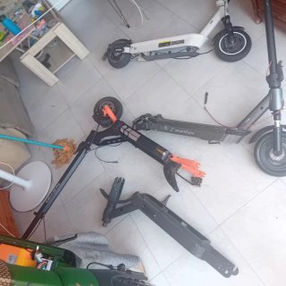 Chasis y piezas patinete eléctrico
