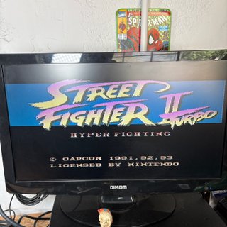 Gioco Street Fighter II Turbo SNES PAL