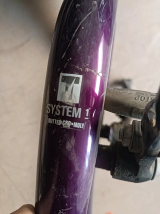Cuadro Bicicleta Trek Morado Cromoly