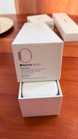 Apple Watch Sport Serie 1 38mm Rose Gold