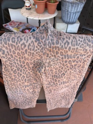Pantalón Bwkids estampado leopardo