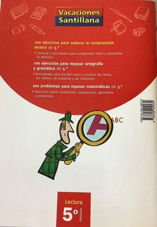 CUADERNO NUEVO COMPRENSION LECTOR SANTILLANA 5 PRI