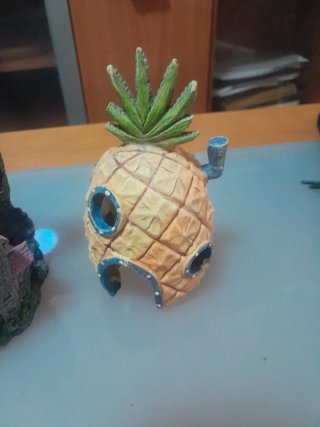 Adornos acuario Castillo y Piña