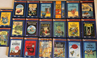 Colección DVD Las Aventuras de Tintín