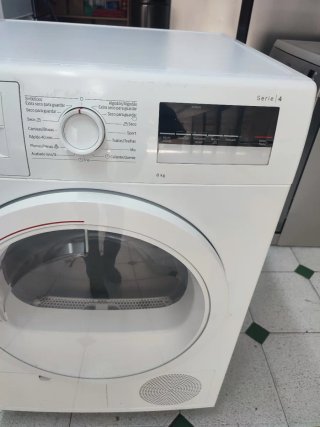 Secadora bomba de calor Bosch Serie 4 de 8kg A++
