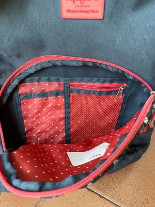 Mochila Pepe Jeans floral azul