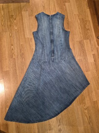 Vestido vaquero sin mangas