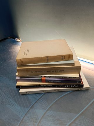 8 libros,  religiosos, eclesiásticos,Papa francisco, Pinceladas, El taller del orfebre y mas