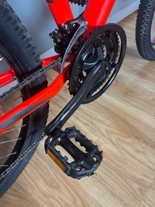 Bicicleta BTWIN Roja