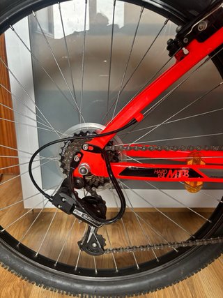 Bicicleta BTWIN Roja