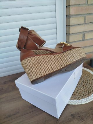 Cuñas Alpe Piel Talla 39 Super comodas