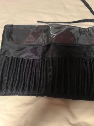 Estuche de brochas Sephora negro