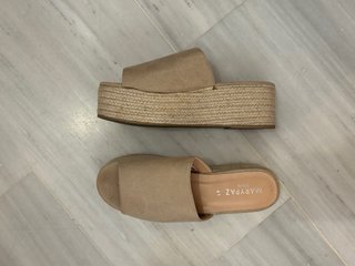Sandalias cuña Marypaz Beige Talla 41