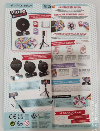 Juego Mesa Video Challenge Studio Creator