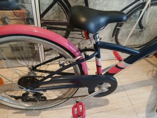 Bicicleta Niña BTWIN Rosa y Azul