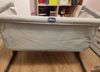 Cuna colecho Chicco Next 2 me + regalo gimnasio