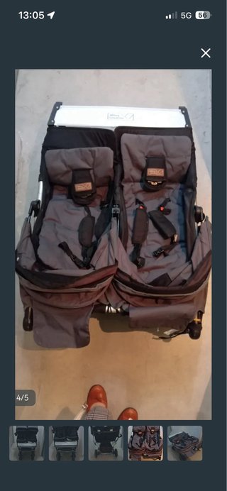 Carrito Gemelar Mountain Buggy