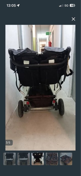 Carrito Gemelar Mountain Buggy
