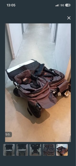 Carrito Gemelar Mountain Buggy
