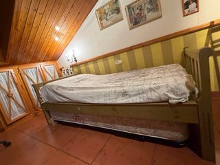 Cama nido madera maciza con cama inferior