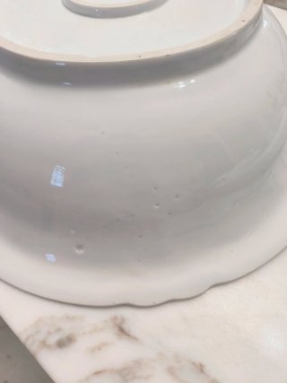 Palangana Antigua Porcelana EPIAG Checoslovaquia