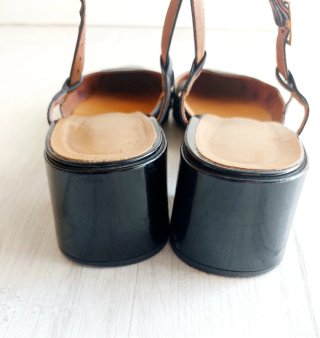 Zapatos Jonak slingback Dhapopy negros talla 40