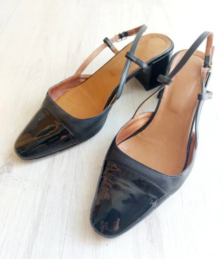 Zapatos Jonak slingback Dhapopy negros talla 40