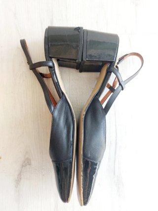 Zapatos Jonak slingback Dhapopy negros talla 40
