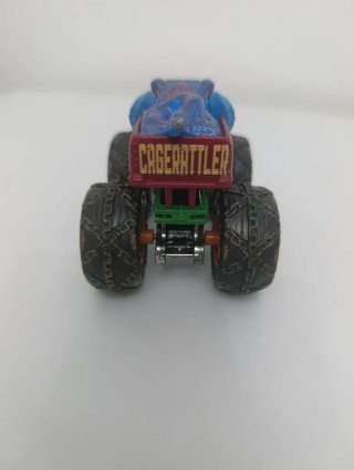 Monster Truck Hot Wheels Azul y Dorado