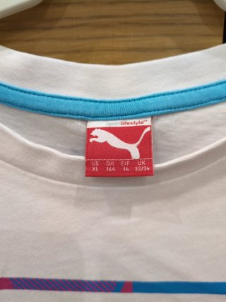 Camiseta Puma Algodón Talla 32/34 (S)