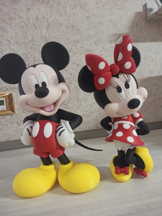 Coppia Mickey e Minnie Stampa 3D