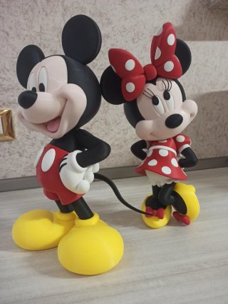 Coppia Mickey e Minnie Stampa 3D