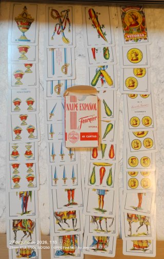 Baraja de cartas española Heraclio Fournier