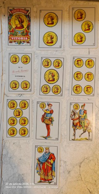 Baraja de cartas española Heraclio Fournier