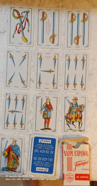 Baraja de cartas española Heraclio Fournier