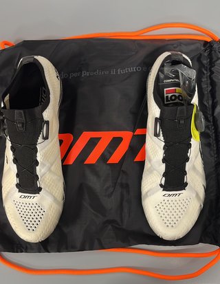 Zapatillas Carretera DMT KR1 Blancas/Negras Talla