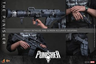 Figura Hot Toys Punisher Marvel 1/6 31cm