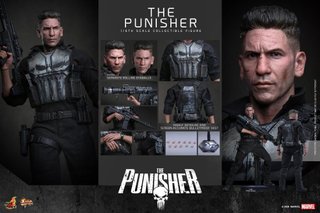 Figura Hot Toys Punisher Marvel 1/6 31cm