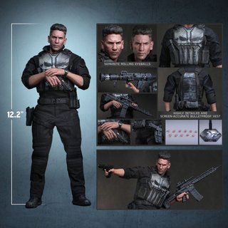 Figura Hot Toys Punisher Marvel 1/6 31cm