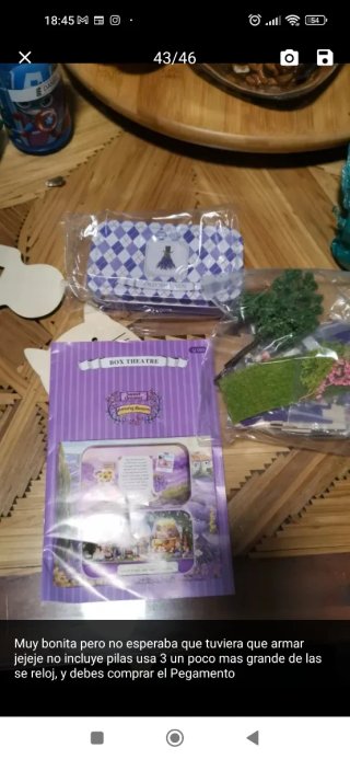 Casa de muñecas miniatura